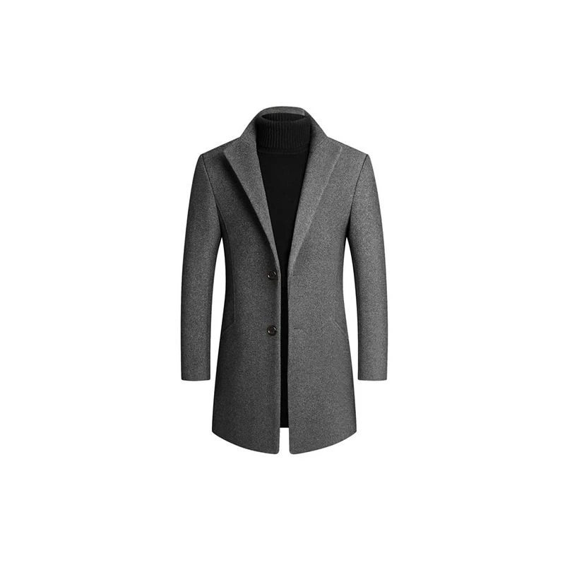 Gyapjú dzseki férfi Slim Fit