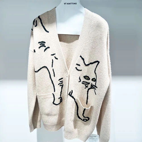 Gyapjú női designer stílusú kabát